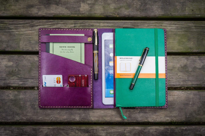 iPad Mini & Large Moleskine Cover - Purple
