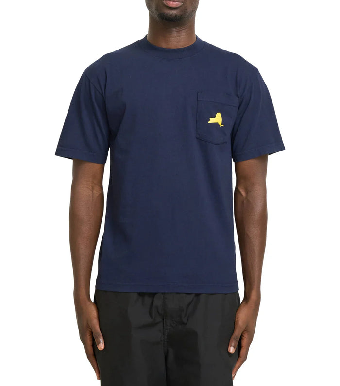 IRAK License Pocket T-Shirt Navy