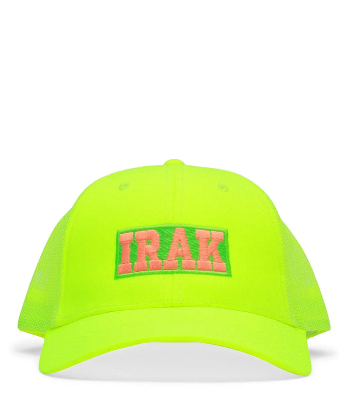 IRAK Neon Trucker Hat Yellow | SOMEWHERE