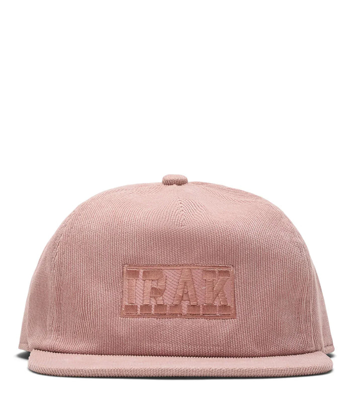 IRAK Tonal Corduroy Cap Rose