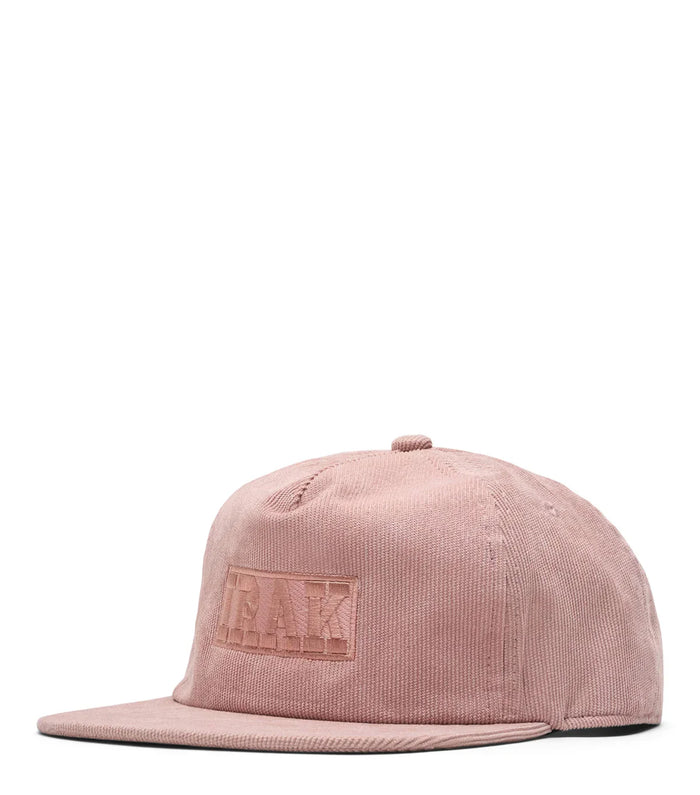 IRAK Tonal Corduroy Cap Rose