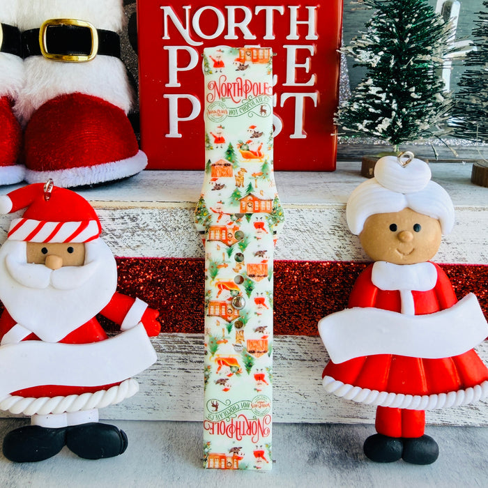 It's the North Pole Print Silicone Band For Samsung Watch
