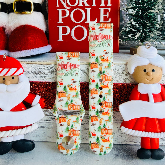 It's the North Pole Print Silicone Band For Samsung Watch
