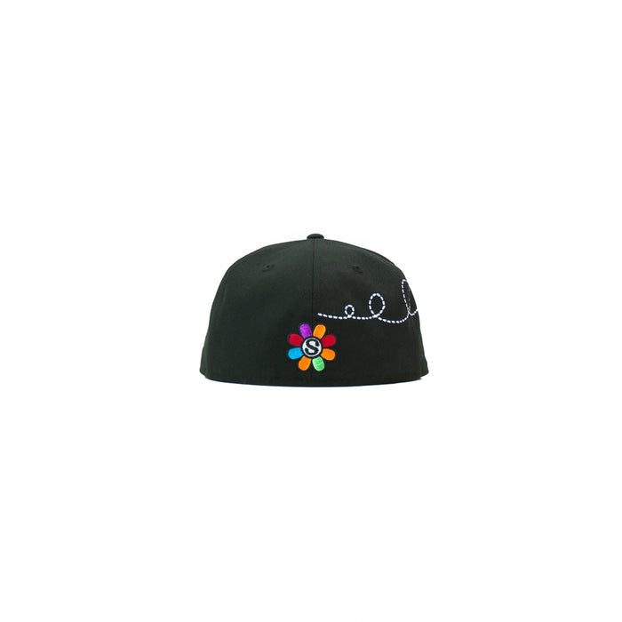 Jae Tips x Planes Crown Fitted Cap (Black)