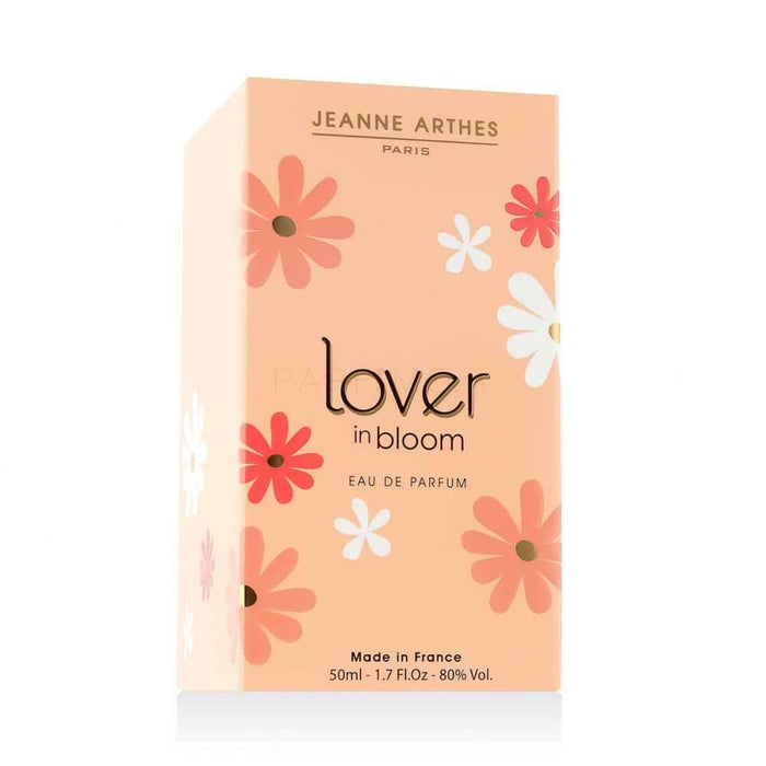 JEANNE ARTHES Lover in Bloom Eau de Parfum 50ml peach floral perfume box packaging