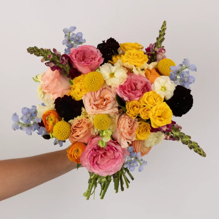 Joyful Blooms Diy Flower Kit Vase - Image