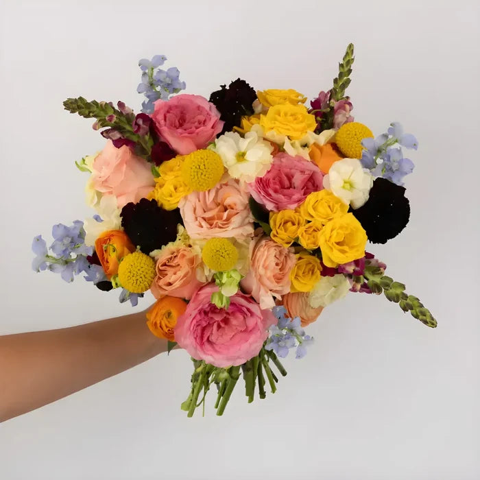 Joyful Blooms Flower Centerpiece Vase - Image