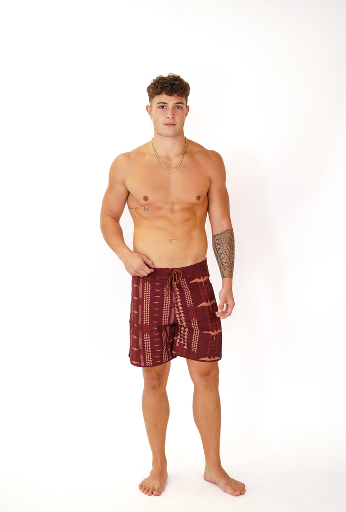 Kamekona Kane Shorts *SHORT LENGTH* (WAREHOUSE SALE)