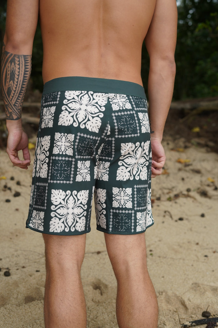 Kamekona Kane Shorts *SHORT LENGTH* (WAREHOUSE SALE)