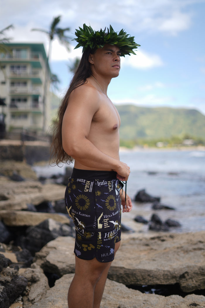 Kamekona Kane Shorts (Short Length)