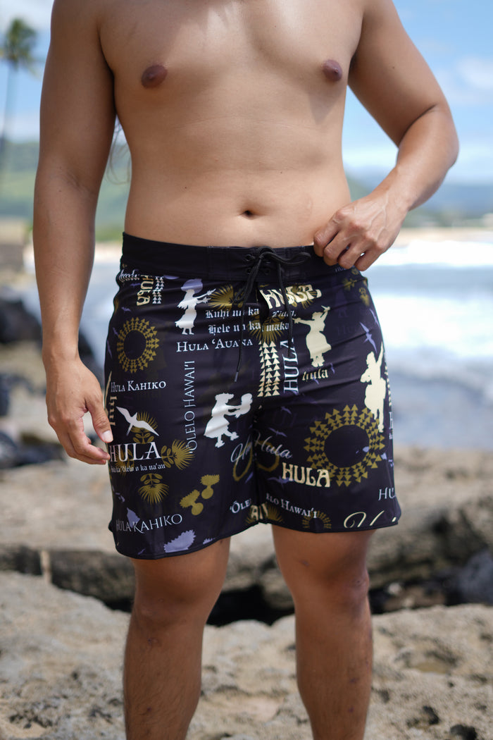 Kamekona Kane Shorts (Short Length)