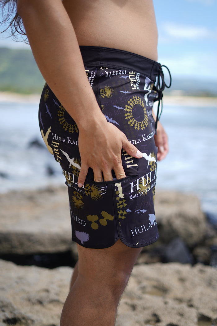 Kamekona Kane Shorts (Short Length)