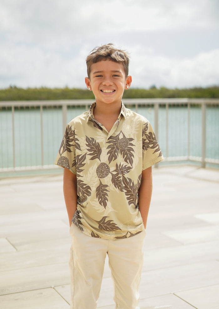 Keona Dry Fit Keiki Polo Shirt
