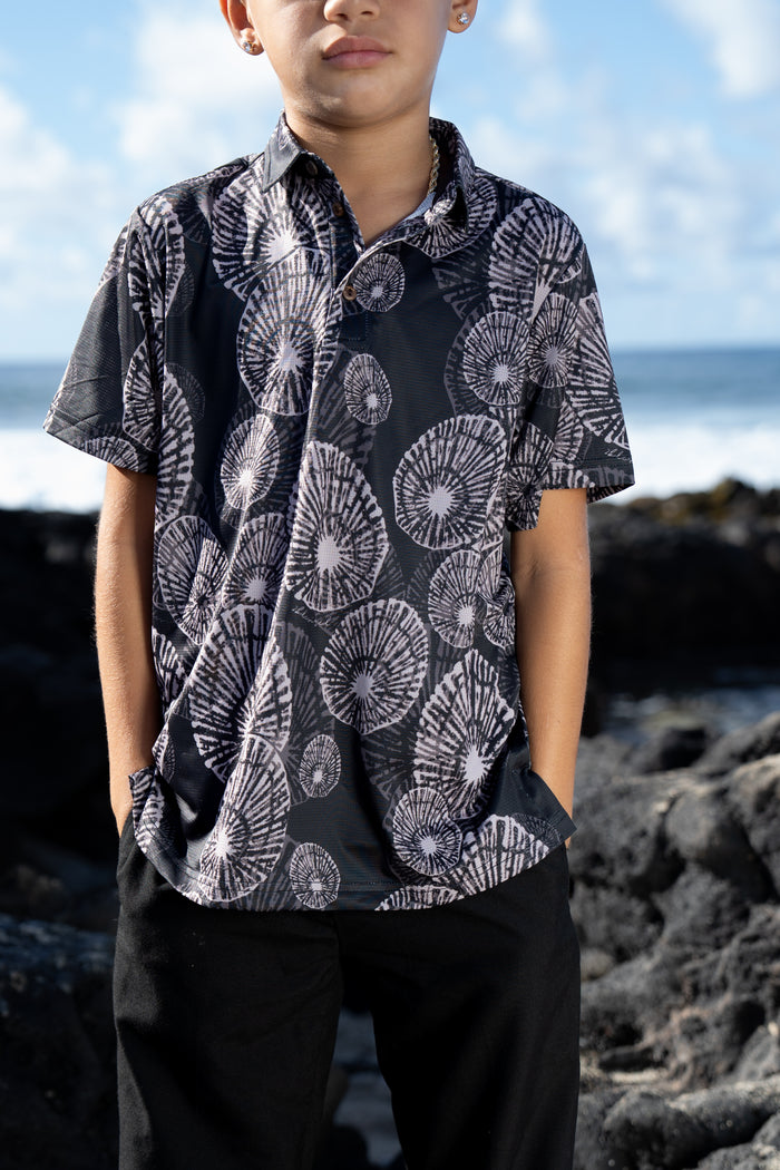 Keona Dry Fit Keiki Polo Shirt