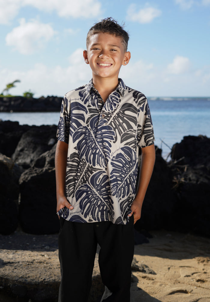 Keona Dry Fit Keiki Polo Shirt