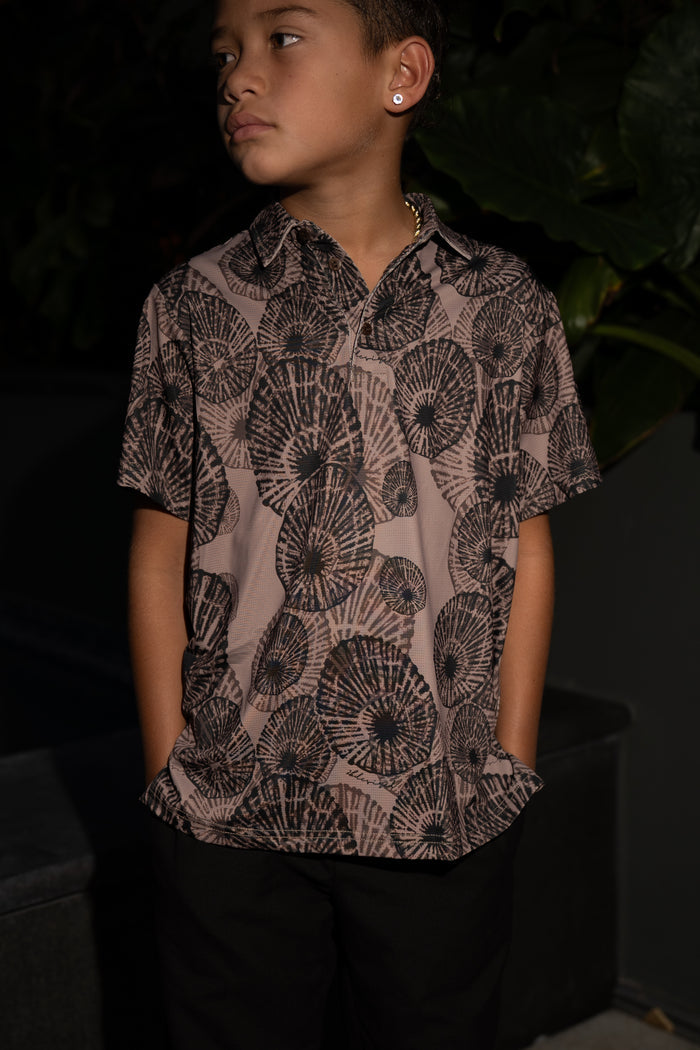 Keona Dry Fit Keiki Polo Shirt