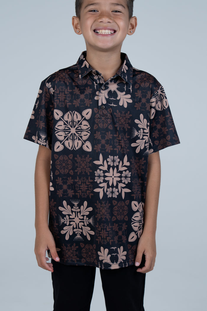 Keona Dry Fit Keiki Polo Shirt