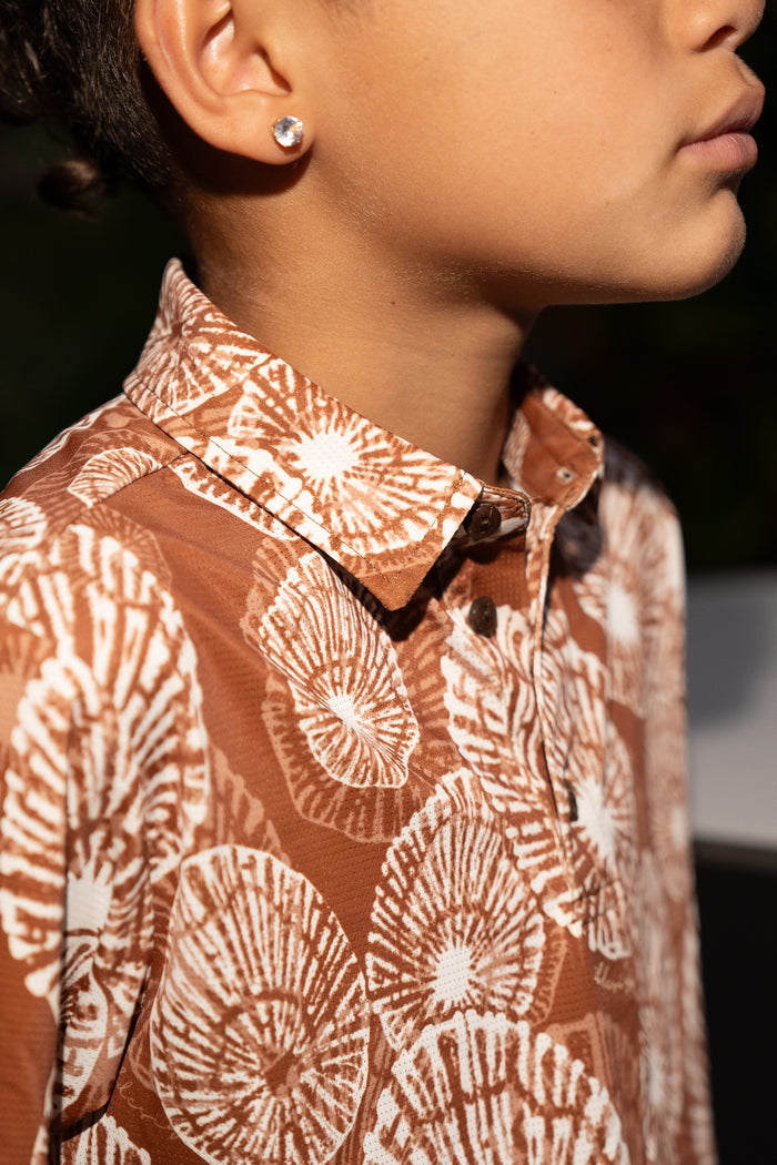 Keona Dry Fit Keiki Polo Shirt