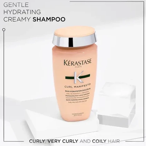 Kerastase Curl Manifesto Hydrating Douceur Shampoo 250ml for Curly Hair