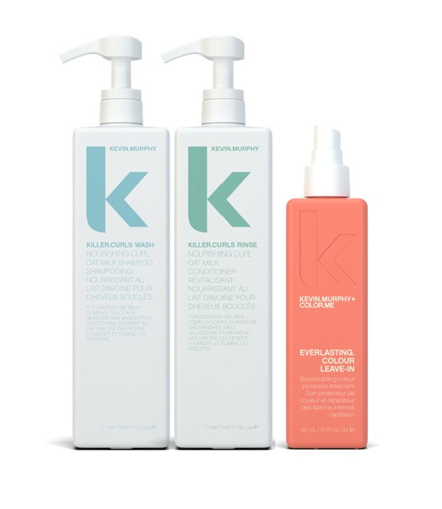 Three Kevin Murphy hair care products on a white background - Hair Care Canada