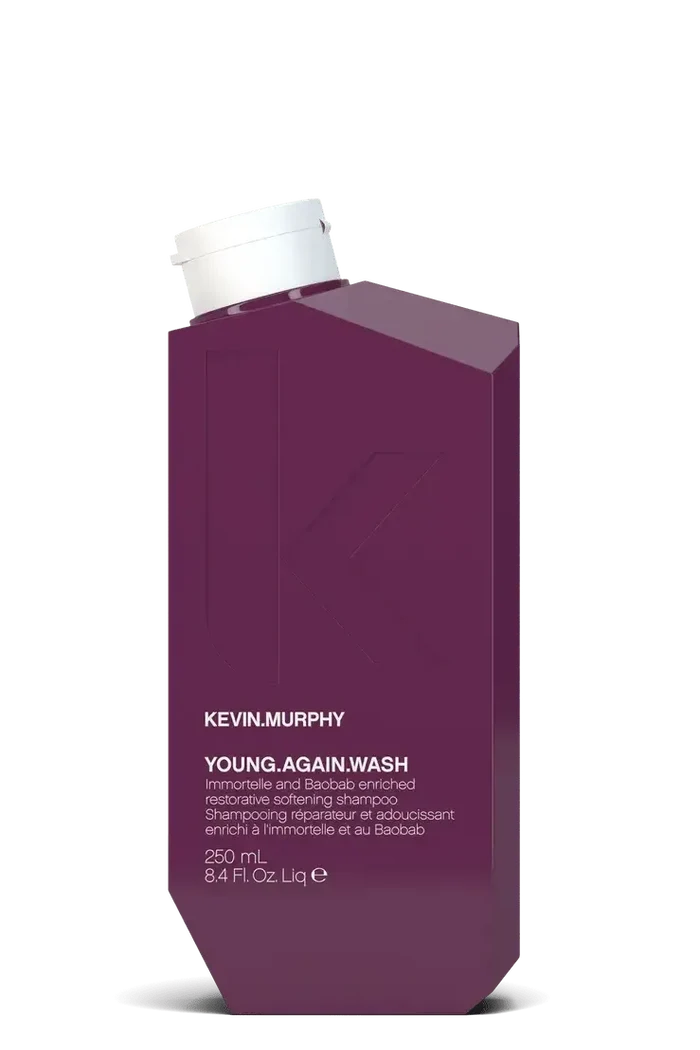 Kevin Murphy Young Again Wash shampoo bottle on a white background - Hair Care Canada