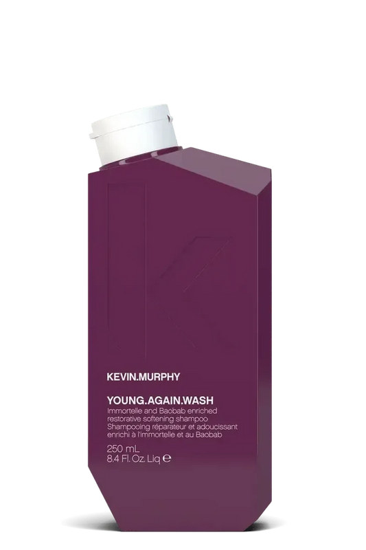 Kevin Murphy Young Again Wash shampoo bottle on a white background - Hair Care Canada