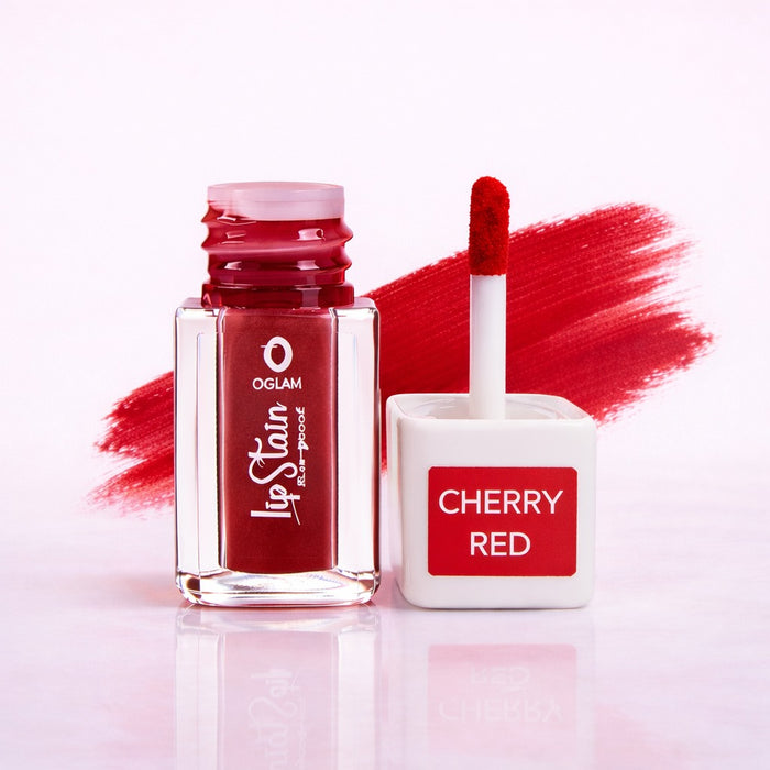 Kiss Proof Lip Stain (Liptint) by O Glam - RED PINK