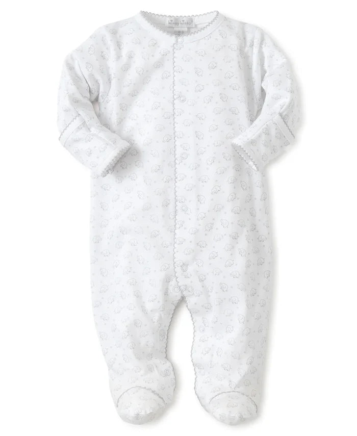Kissy Kissy Silver Ele-fun Footie