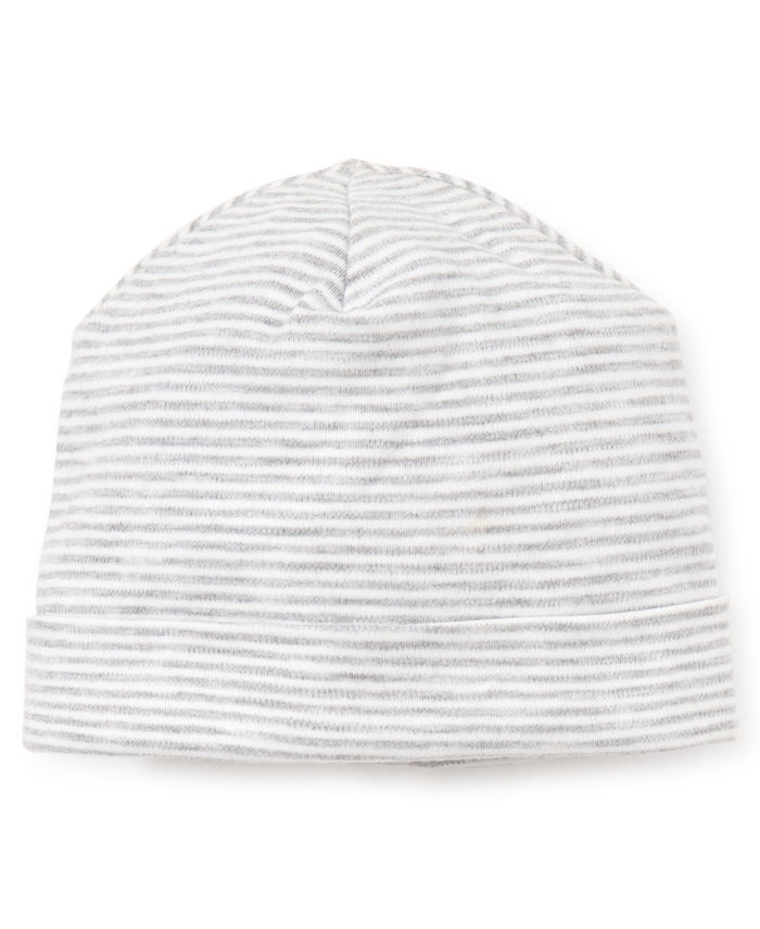 Kissy Kissy Striped Hat Gray