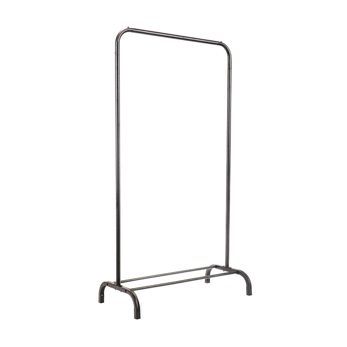 Kledingrek - Metaal - Zwart - 80x40x150cm