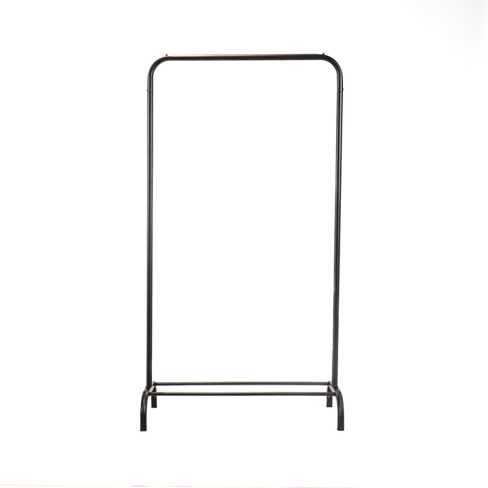 Kledingrek - Metaal - Zwart - 80x40x150cm