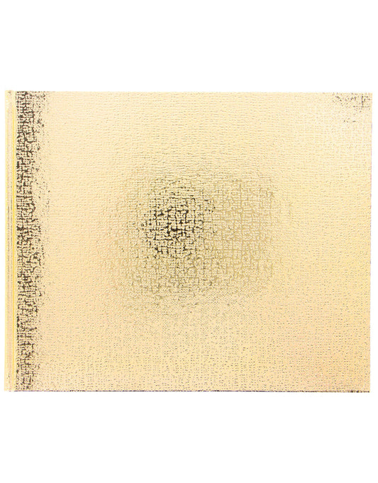 Ladydate Quarto Landscape Plain Guest Book Gold#color_gold