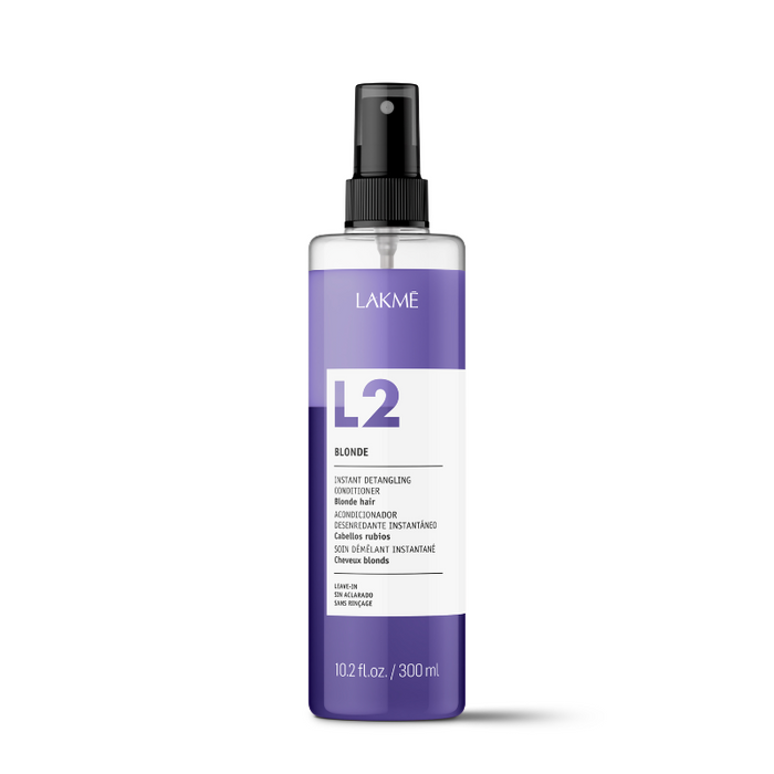 Lakme L2 Instant Detangling Conditioner - Blonde (Runway) - Lakme | Available at Studio 360 Salon, Chatham, NJ