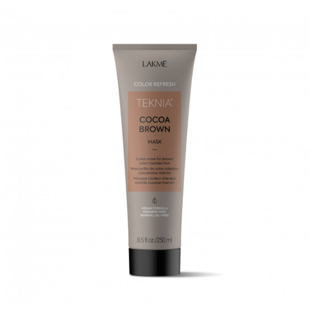 Lakme Teknia Cocoa Brown Refresh Treatment 8.4oz (Runway) - Lakme | Available at Studio 360 Salon, Chatham, NJ