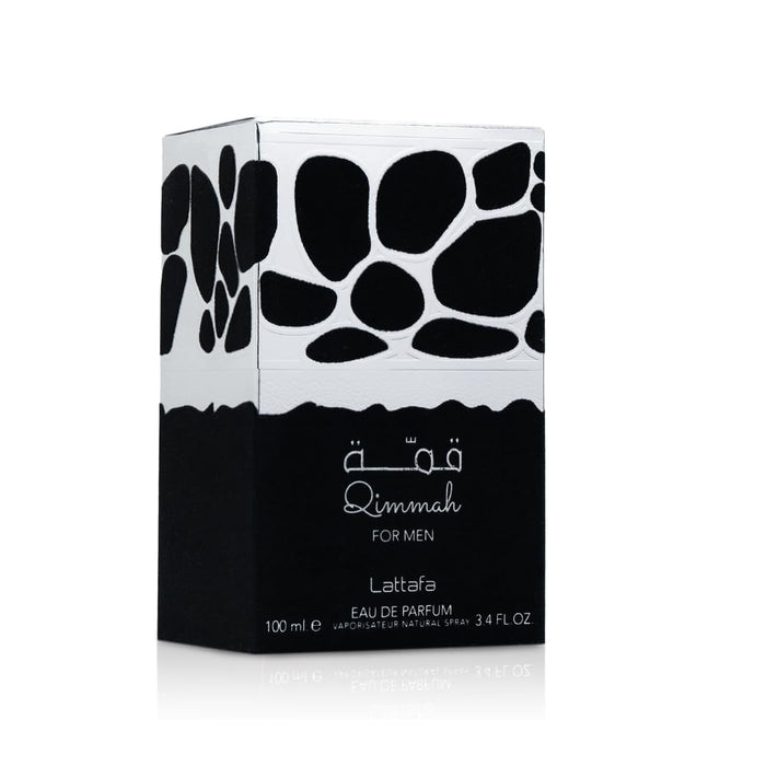 Lattafa Qimmah for Men Eau de Parfum Spray, 3.4 Ounce / 100 ml