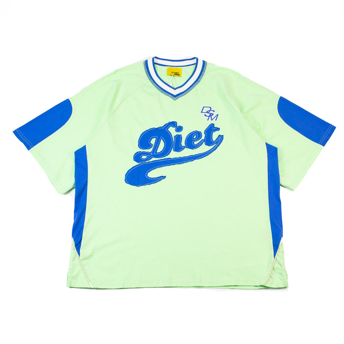 League Tee (Lime/Blue)