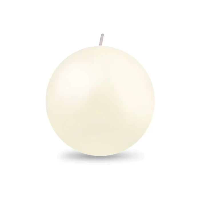 LED Ball Candle-4"D