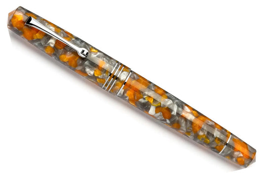 Leonardo Momento Zero Fountain Pen - Lava and Ash ST