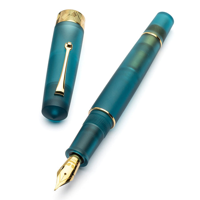 Leonardo MZG Fountain Pen Pura - Petrol GT
