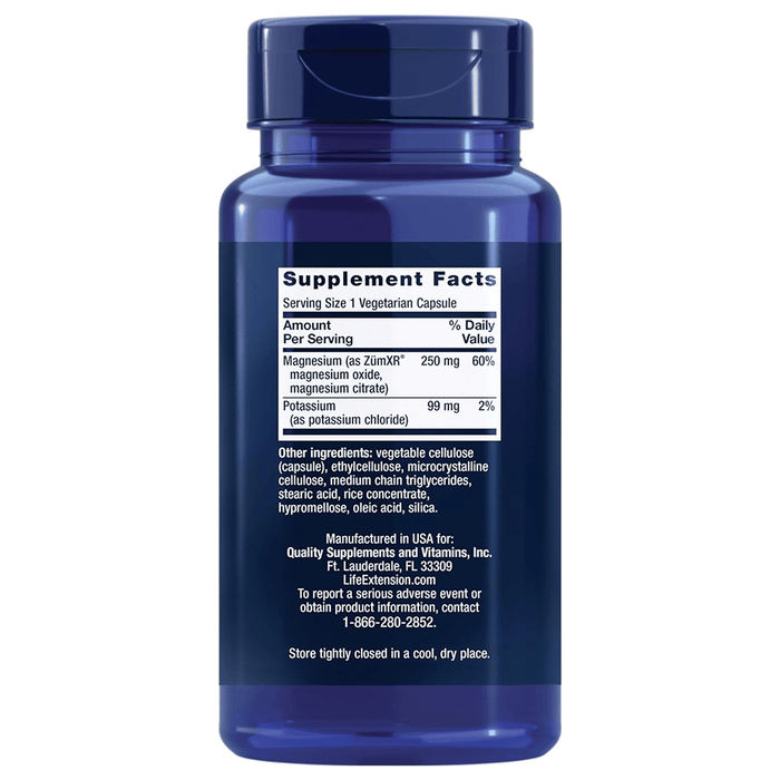 Life Extension Potassium with Extended-Release Magnesium – 60 Veg Caps - Beauty Tribe