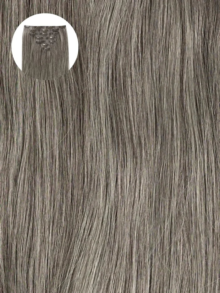 Light Grey (LG) Seamless Clip-Ins