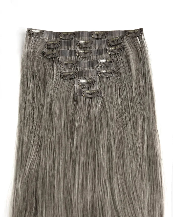 Light Grey (LG) Seamless Clip-Ins