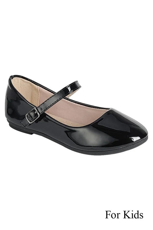 Link Black Patent Mary Jane Shoe