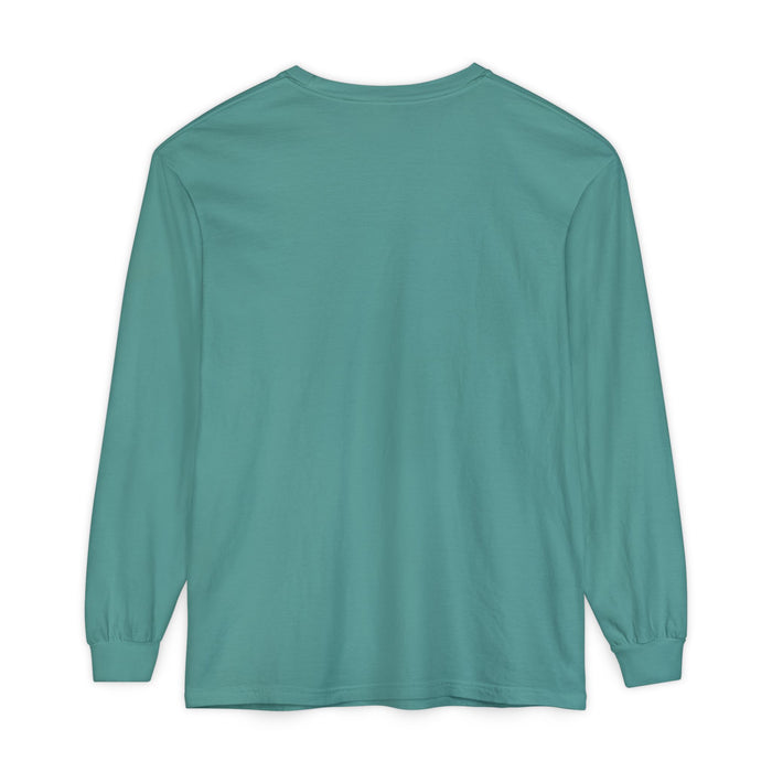 Living on Island Time Gansett Unisex Garment-dyed Long Sleeve T-Shirt
