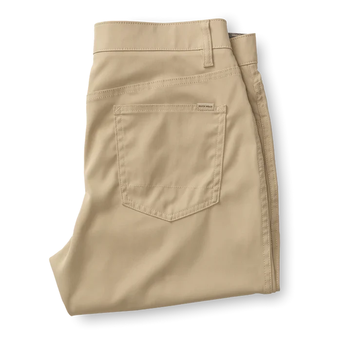 Long Drive Performance 5-Pocket Pant (Khaki)