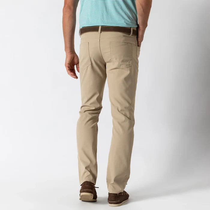 Long Drive Performance 5-Pocket Pant (Khaki)