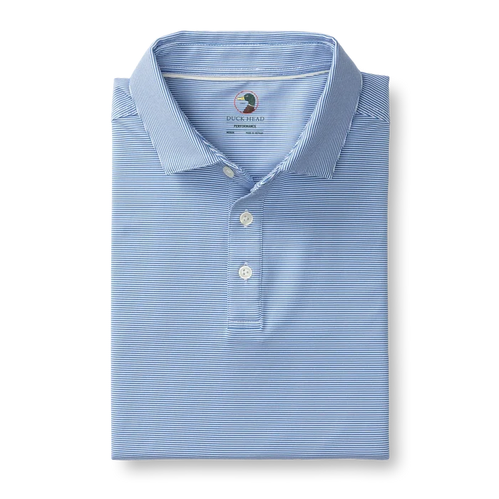 Long Drive Performance Polo (Lake Blue)