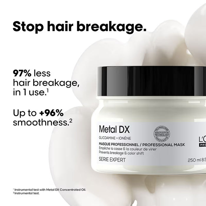 L'Oreal Professionnel Metal Dx Shampoo & Hair Mask Combo Serie Expert (300+250)gm