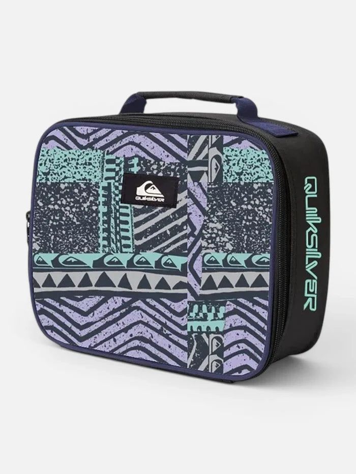Lunchera Quiksilver Lunch Boxer Negro Print