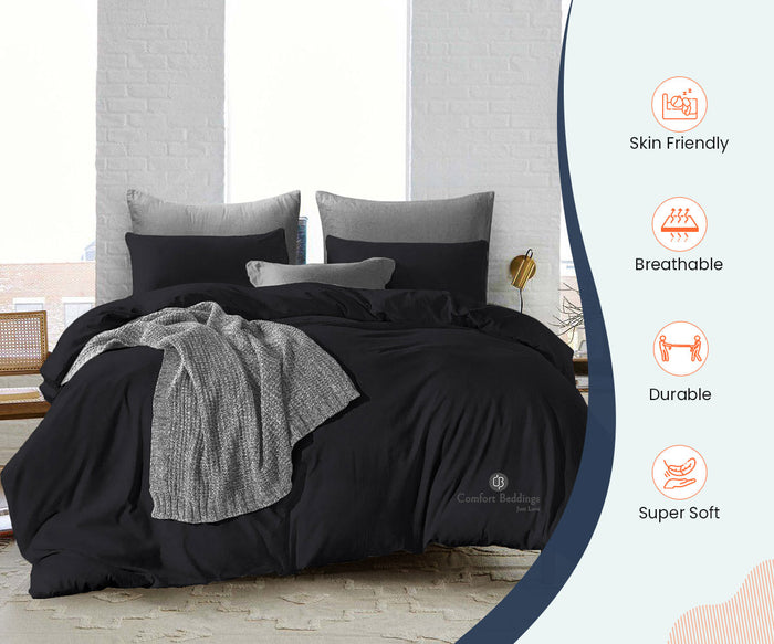 Black Duvet Covers
